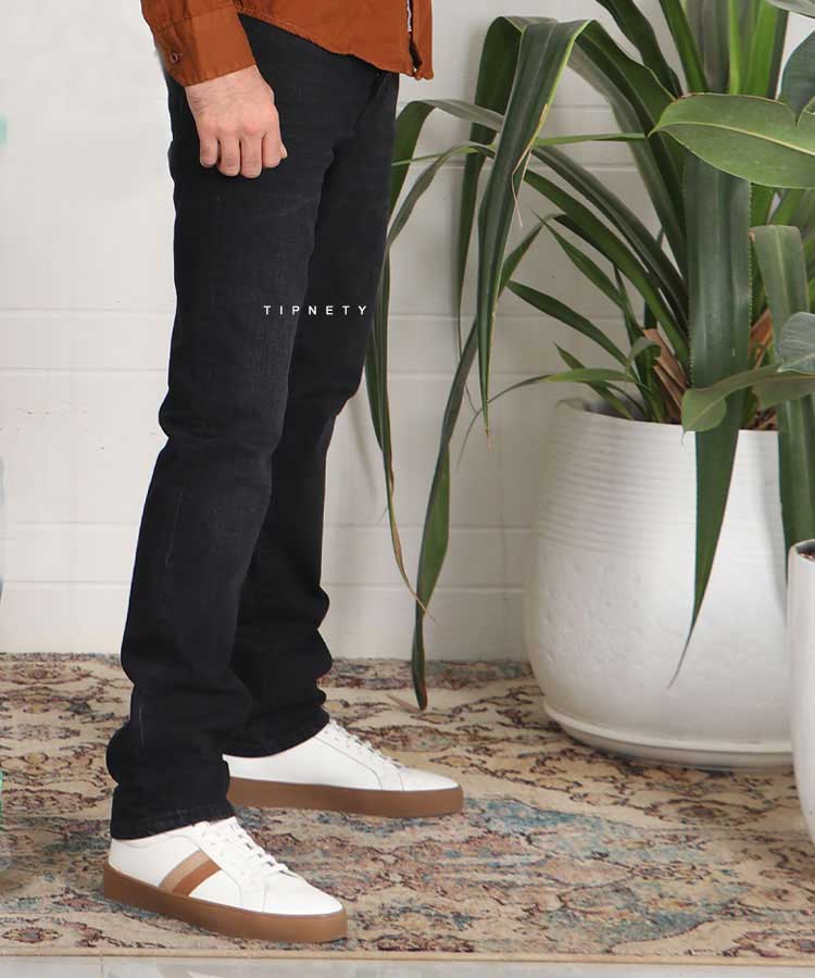 شلوار جین اسلیم مردانه مشکی 3020