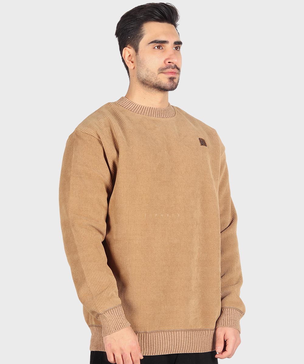 شیری عسلی مشکی پاییزه پلیور 7128  - تصویر 12