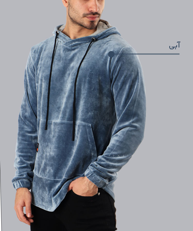                                                                                                                                                                                                                                                                 طوسی روشن زیتونی یشمی بنفش شتری خاکی آبی پاییزه هودی 5112  - تصویر 6