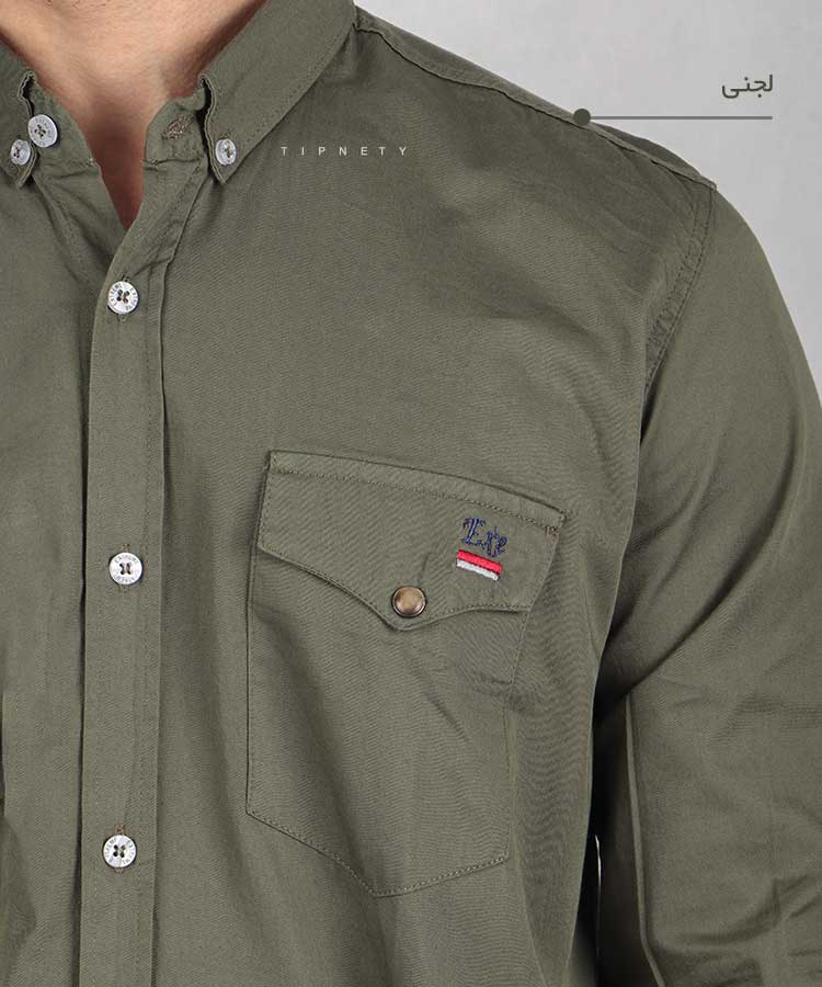                                                                                                                                                                                                                                                               مشکی سفید پیراهن آستین بلند فیت 0625 لجنی خاکی سورمه ای پاییزه پیراهن 0625  - تصویر 3