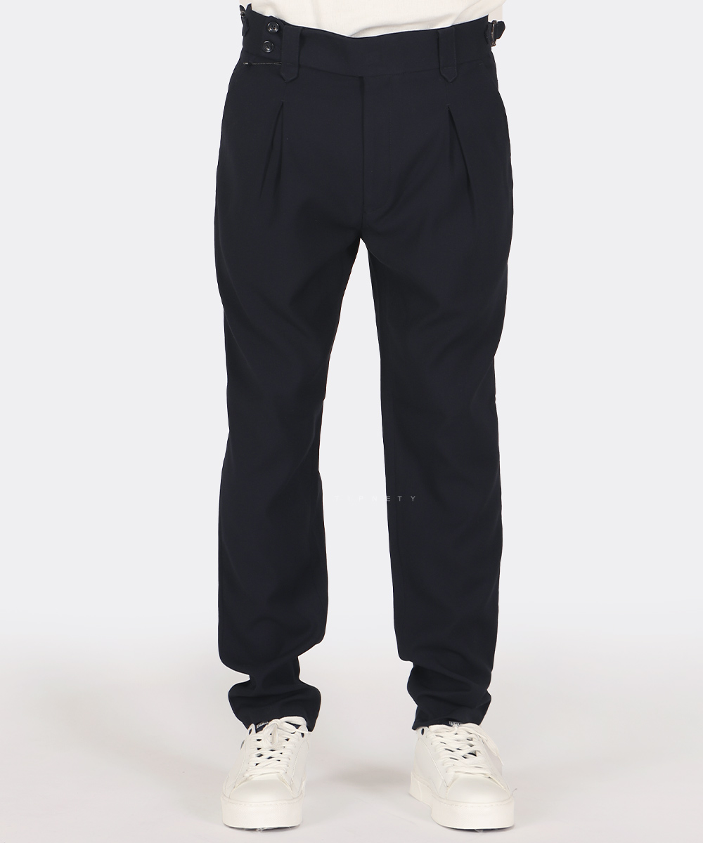                 نفتی طوسی مشکی کرم سورمه ای شلوار پارچه ای مام استایل 0925  - تصویر 6