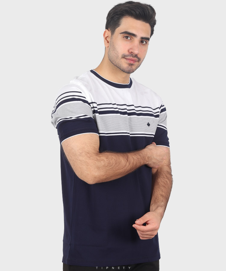                                                                       سفید قرمز سبز کرم تیشرت چاپی 7808  - تصویر 3