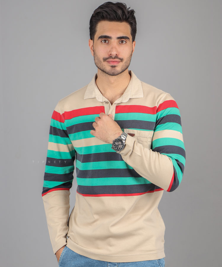                                                                                                                                                                           زرشکی سبز طوسی آبی     پاییزه تیشرت 1380  - تصویر 3