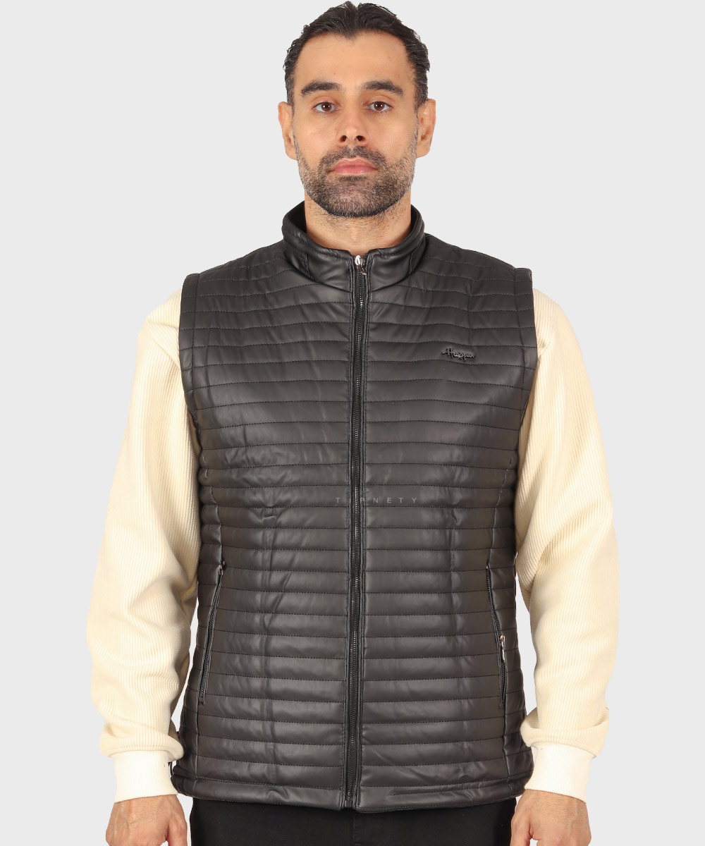                 استخوانی نسکافه ای مشکی زمستانه پافر 2547  - تصویر 3