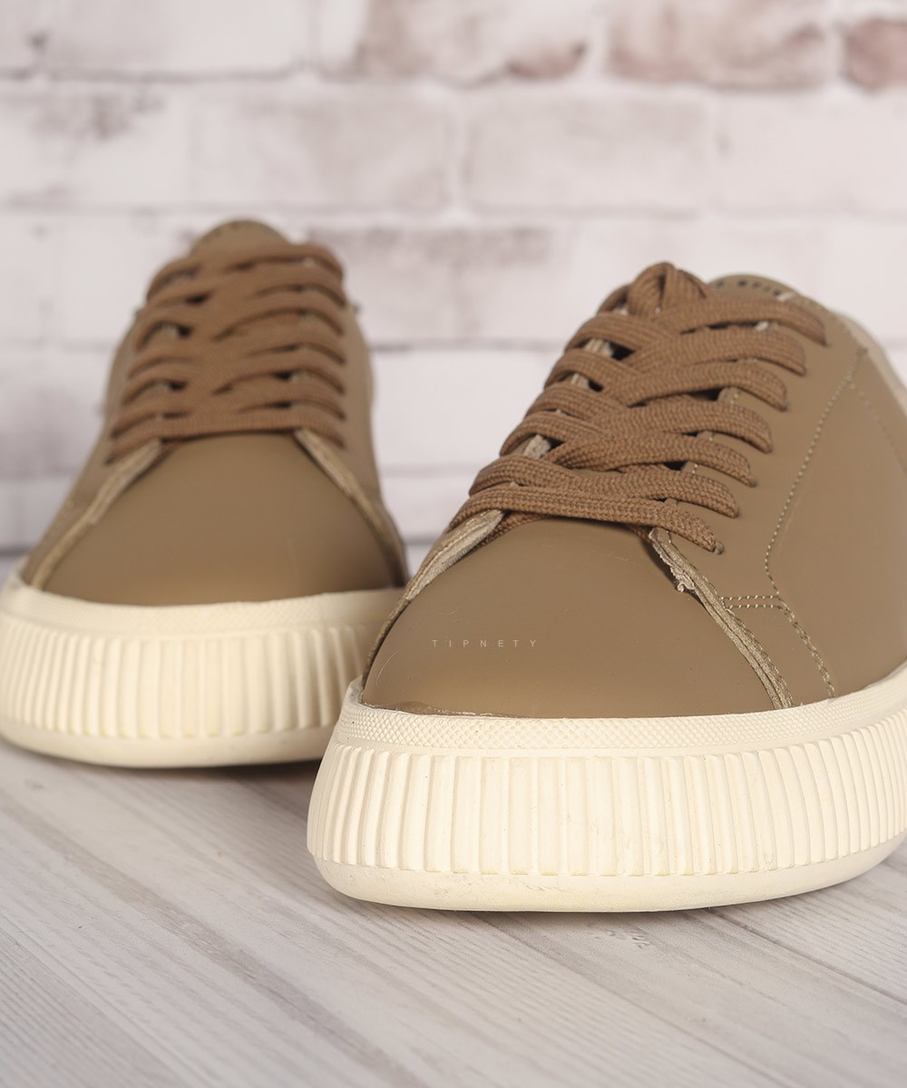           سفید شکلاتی سبز طوسی تیره کفش کژوال 0091  - تصویر 11