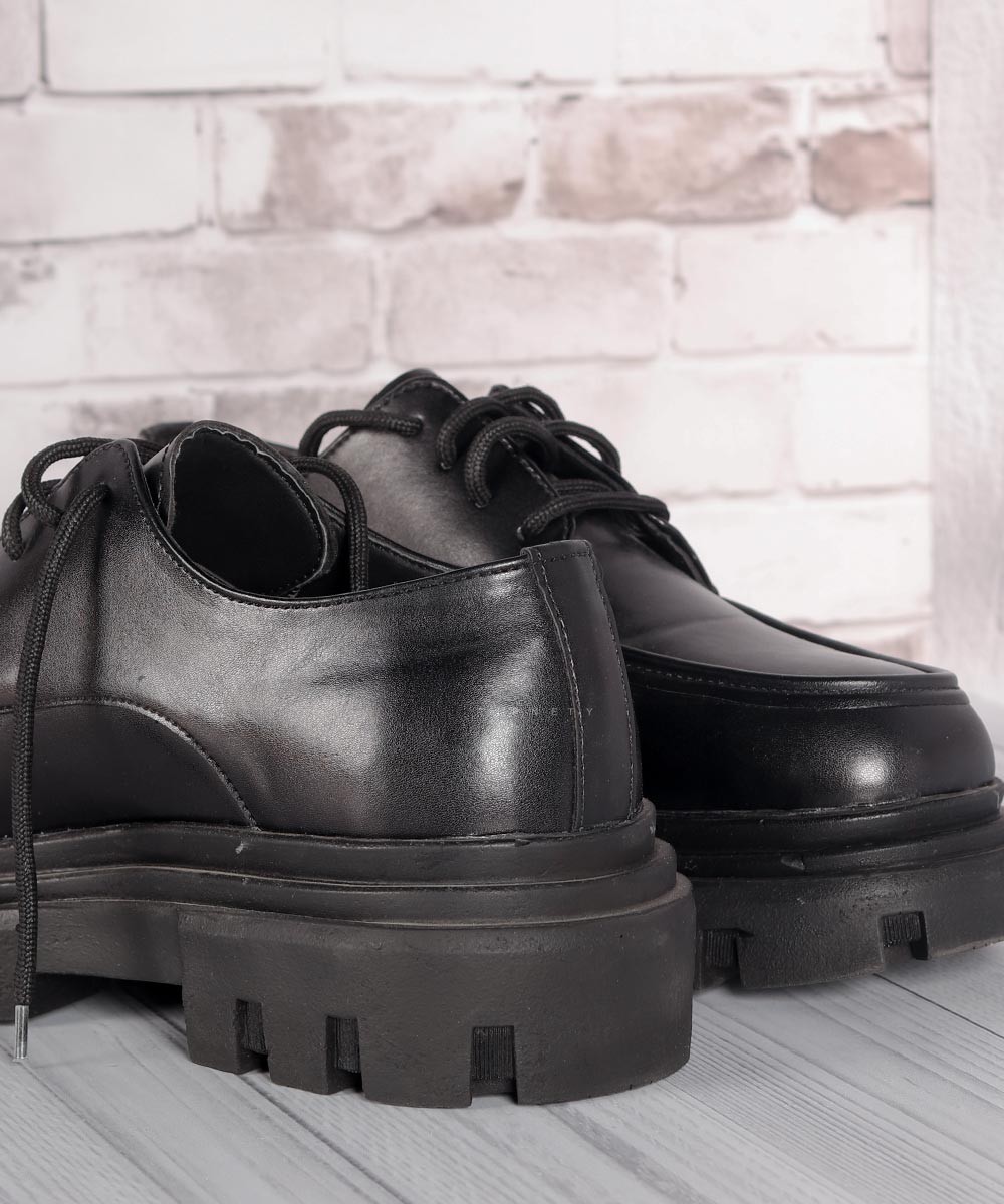 کفش لوفر چرمی و مشکی 0646