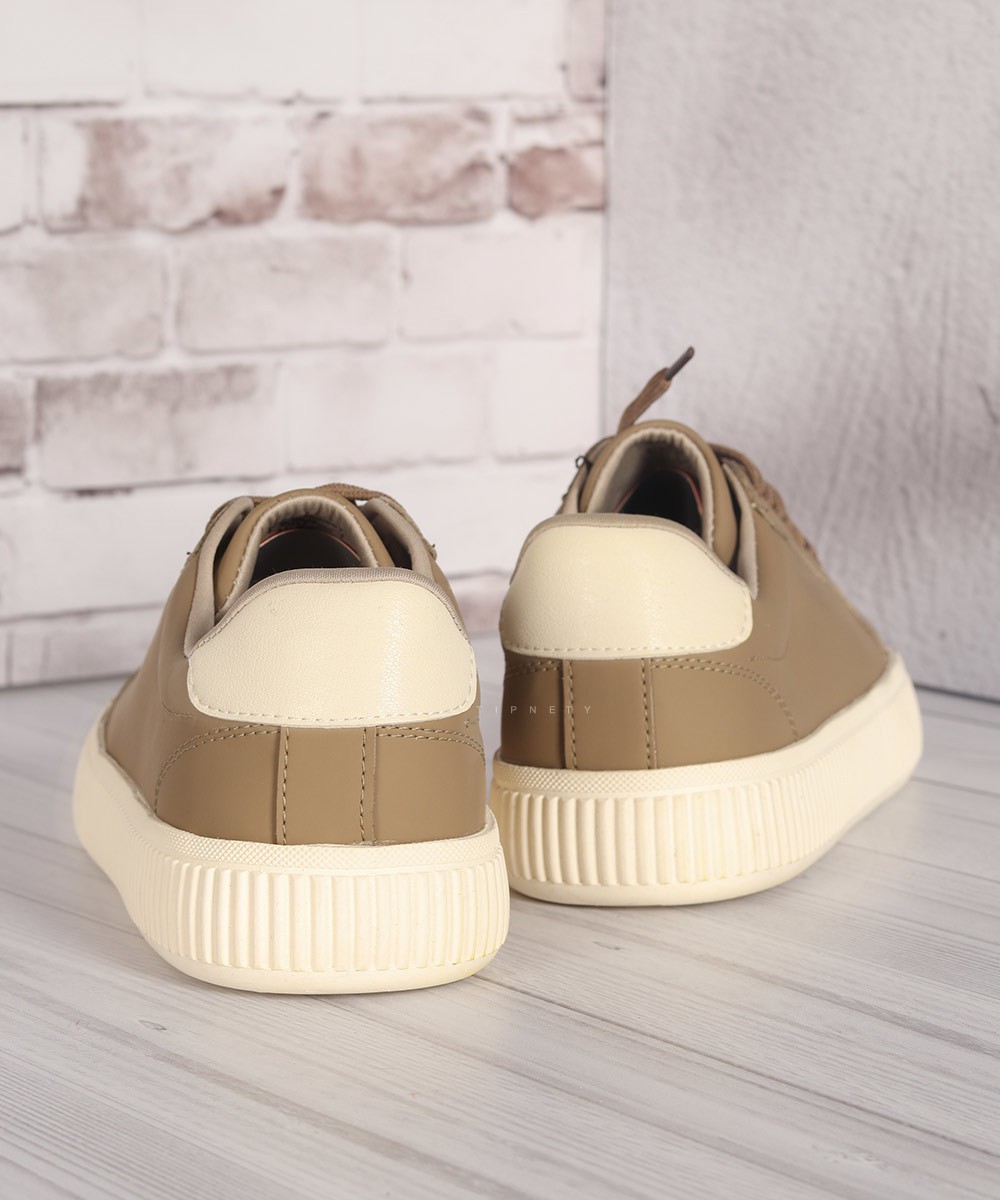           سفید شکلاتی سبز طوسی تیره کفش کژوال 0091  - تصویر 5