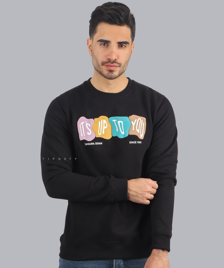 دورس مشکی مردانه طرح دار 1264