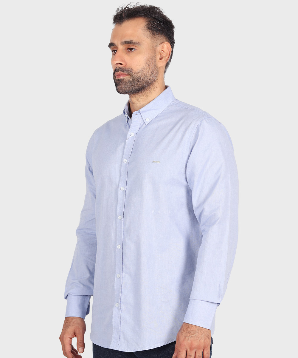           روشن   سورمه ای صدری طوسی آبی آبی روشن پیراهن آستین بلند فیت 3975  - تصویر 4