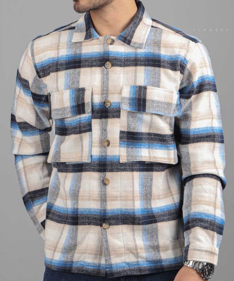 پیراهن مردانه پشمی و چهارخانه پاییزه 4023