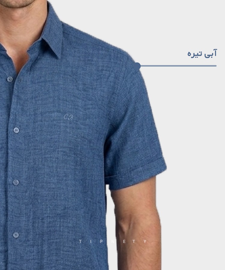                                                                               مشکی لجنی آبی تیره طوسی تیره شتری نسکافه ای سبز کرم سفید نفتی یشمی خاکی پیراهن آستین کوتاه فیت 0132 
