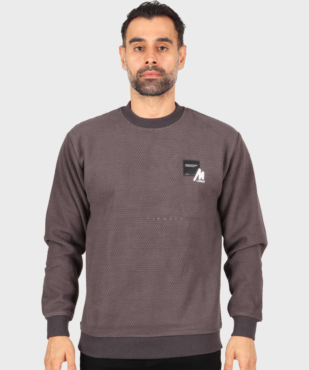                                         مشکی دودی خاکی شکلاتی پاییزه پلیور 7086  - تصویر 5