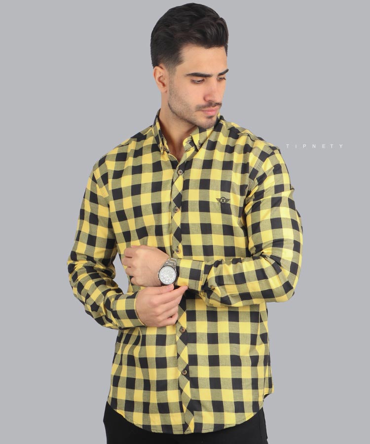                                                                                                                                                 قرمز زرد سورمه ای نفتی آبی صورتی سبز پیراهن آستین بلند فیت 0515  - تصویر 6