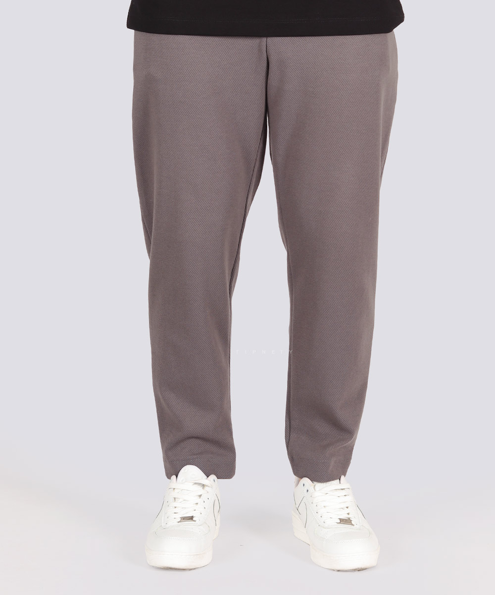 شلوار بگ میلانو مردانه طوسی تیره 1140