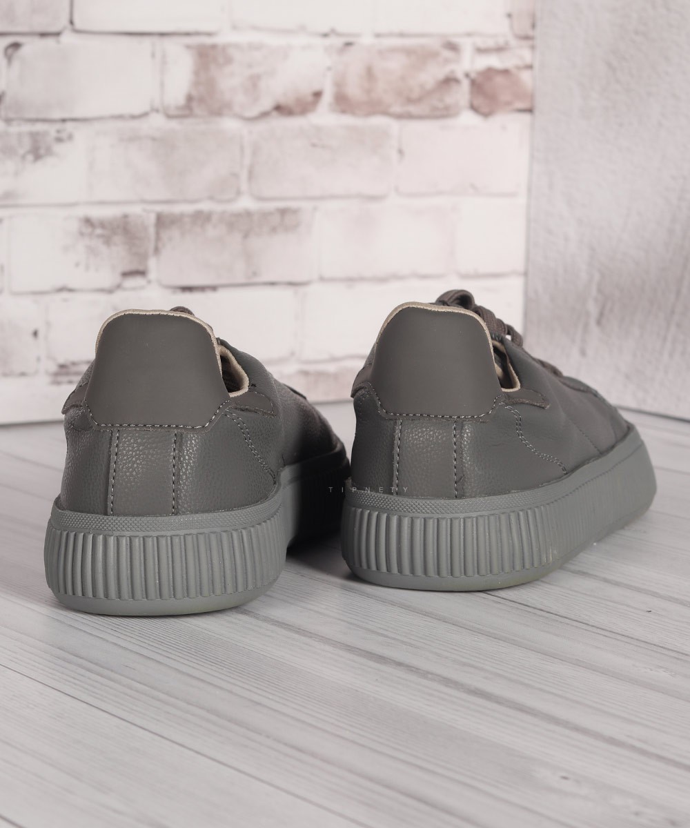           سفید شکلاتی سبز طوسی تیره کفش کژوال 0091  - تصویر 4