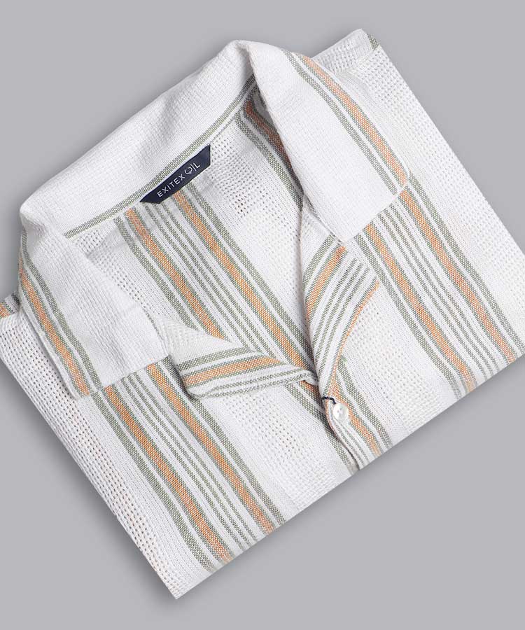                         شیری پیراهن یقه انگلیسی 1259  - تصویر 3