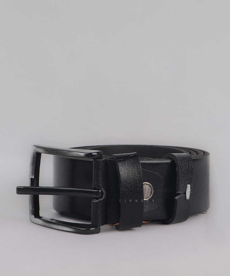 کمربند اسپرت مردانه مشکی و چرمی 2028