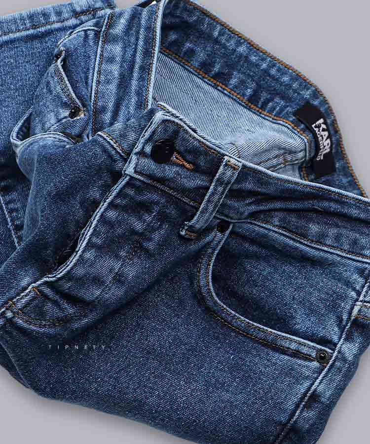                 آبی شلوار جین اسکینی 3741  - تصویر 4