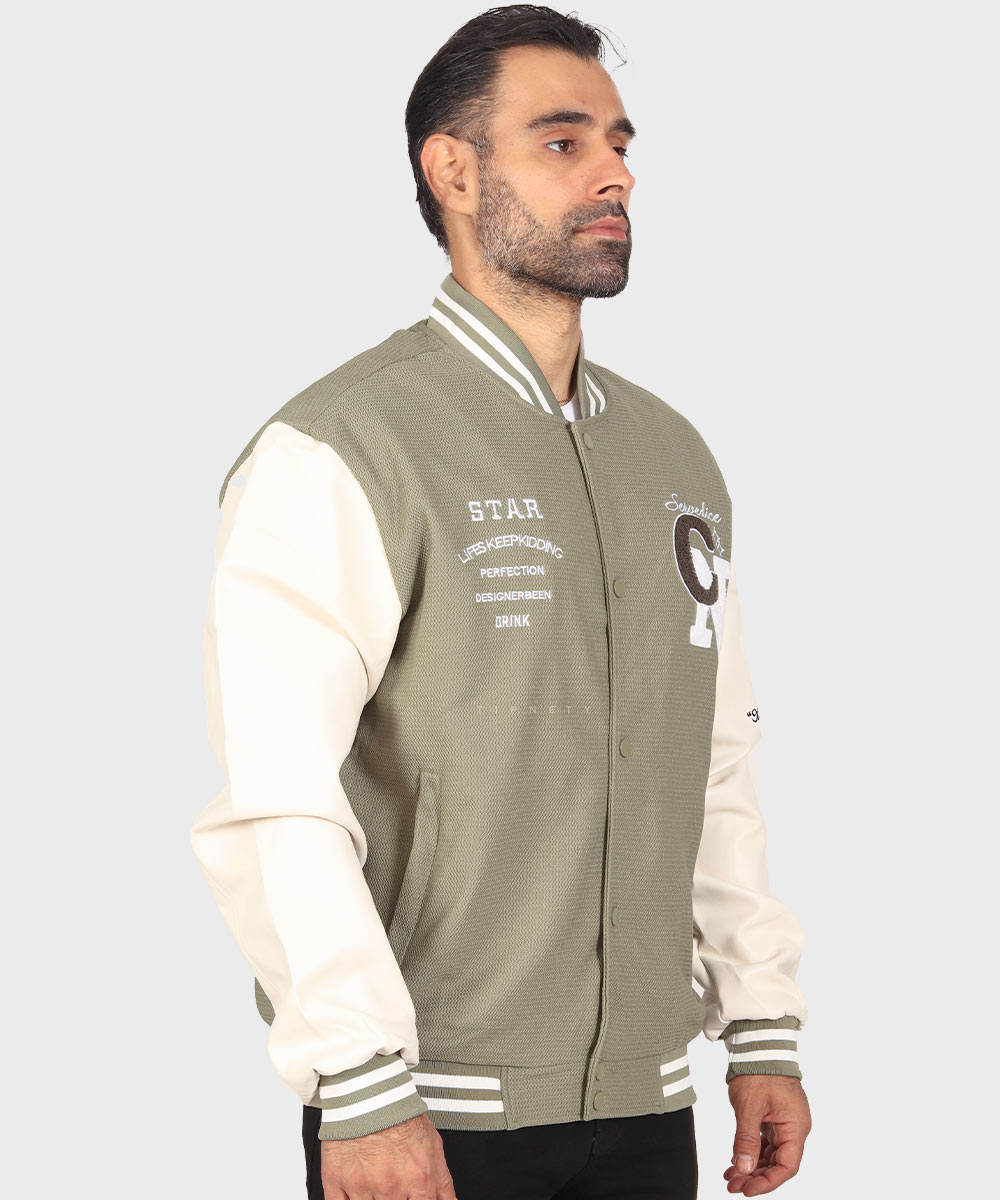                 سبز طوسی مشکی پاییزه سویشرت 7753  - تصویر 14