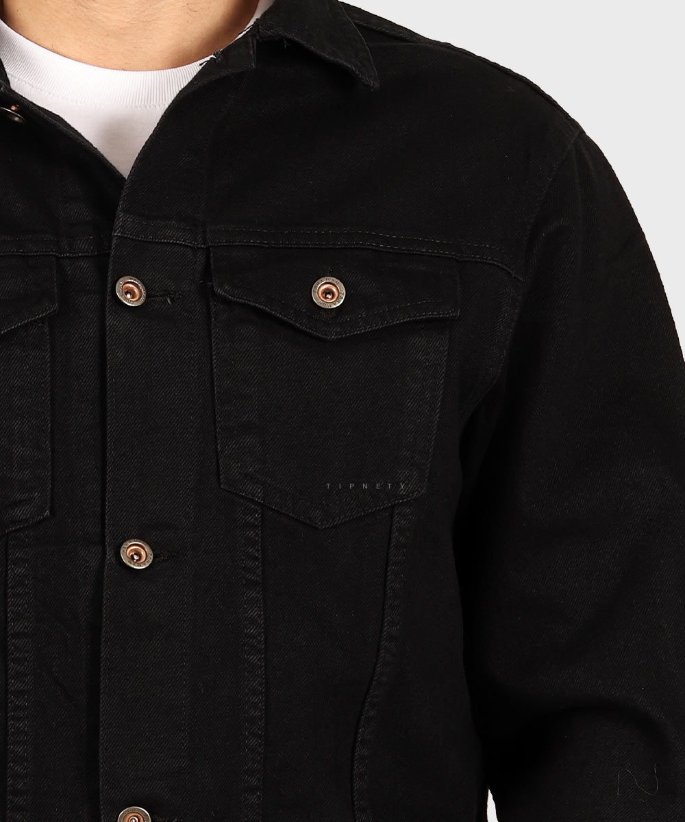         مشکی زمستانه کت جین 0261  - تصویر 3