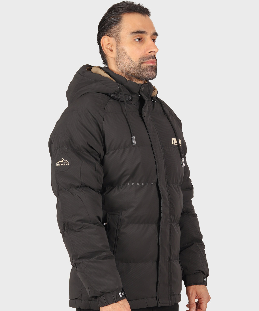                               یاسی تیره خاکی مشکی شیری زمستانه کاپشن 0305  - تصویر 12