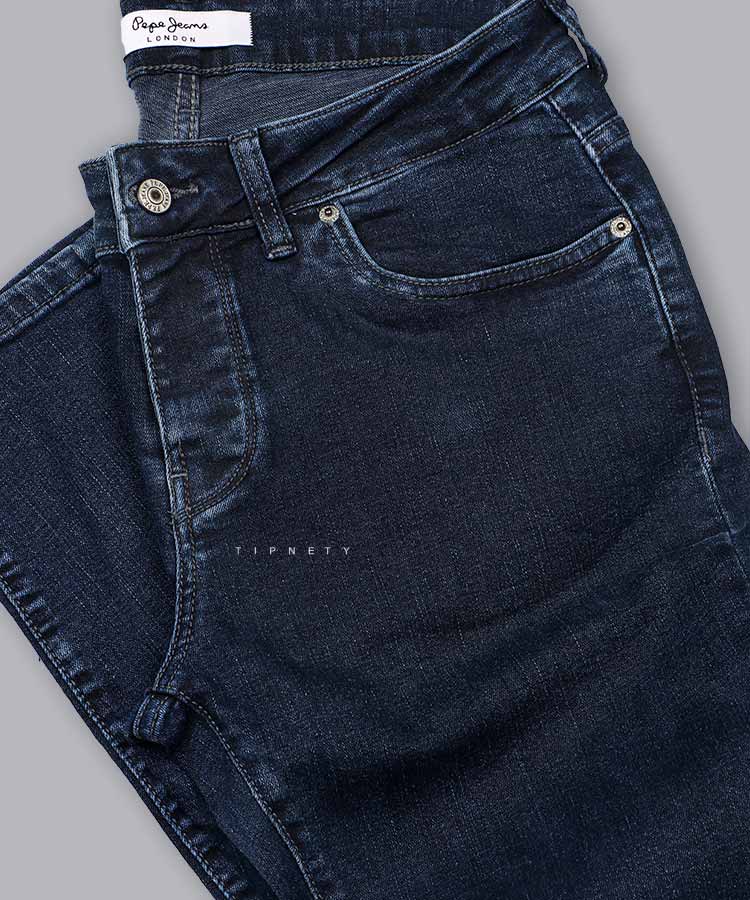         سورمه ای شلوار جین اسکینی 3678  - تصویر 3