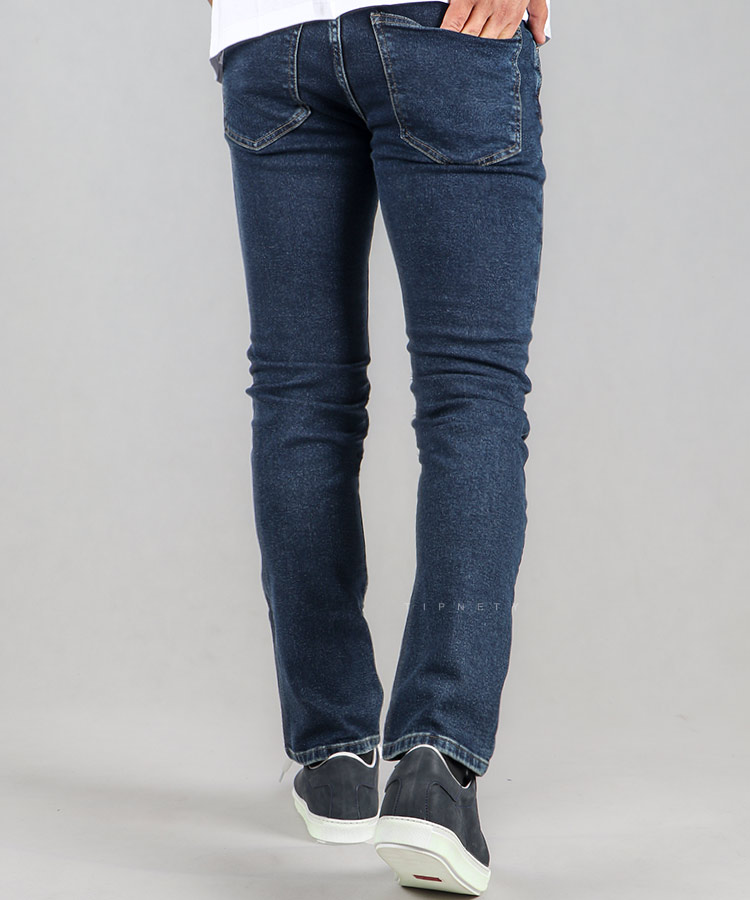                       تینت سورمه ای مشکی آبی ذغالی طوسی روشن آبی تیره شلوار جین اسلیم 3695  - تصویر 4