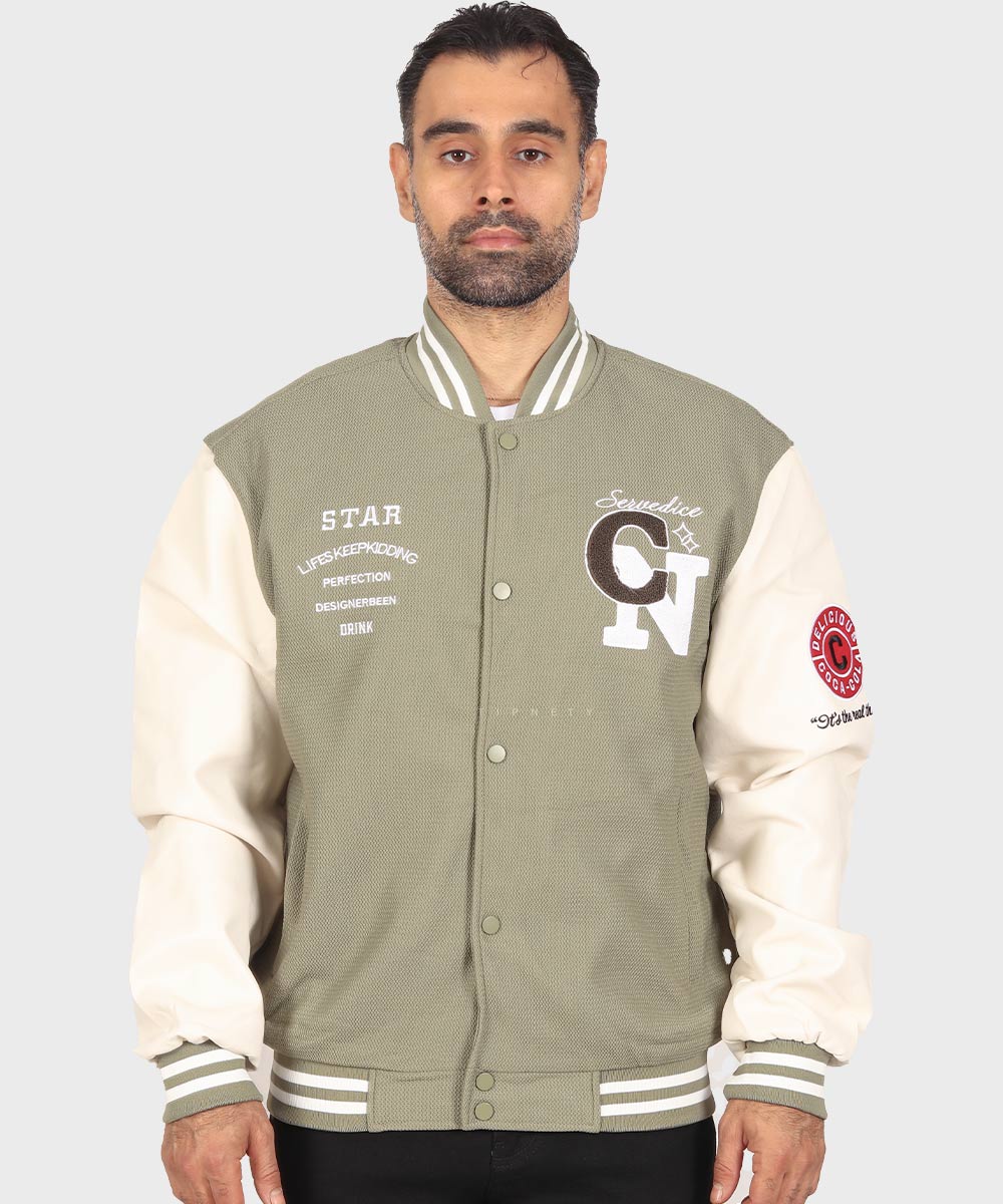 بامبر جکت طرحدار بدون کلاه 7753