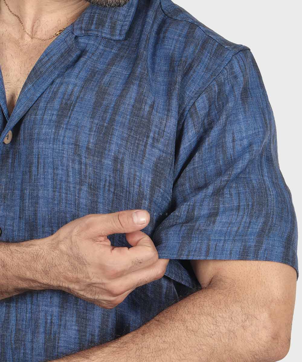                                               سفید نفتی نسکافه ای مشکی کرم پیراهن لش 2653  - تصویر 8