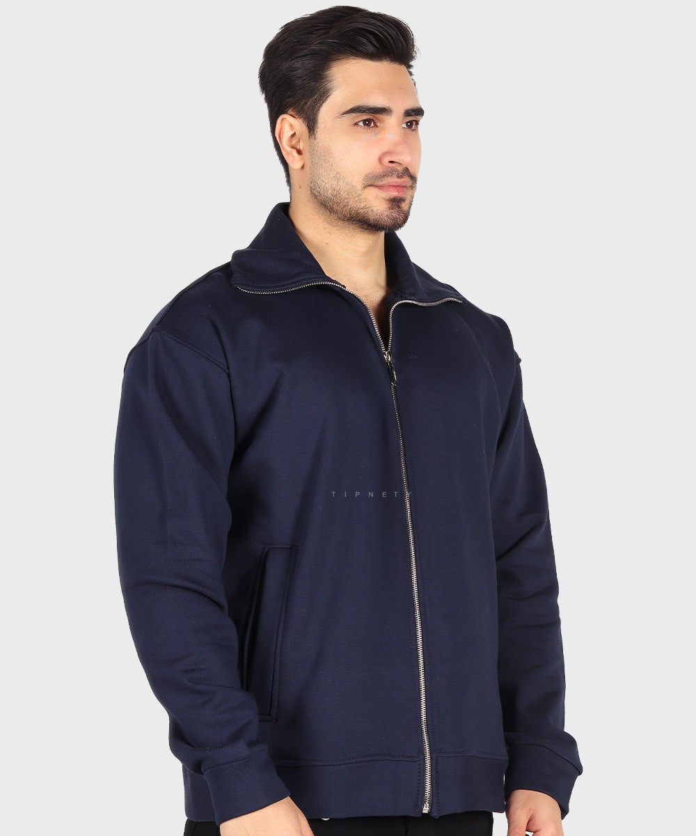                 سورمه ای مشکی شیری طوسی آبی روشن کرم قهوه ای پاییزه سویشرت 5086  - تصویر 29