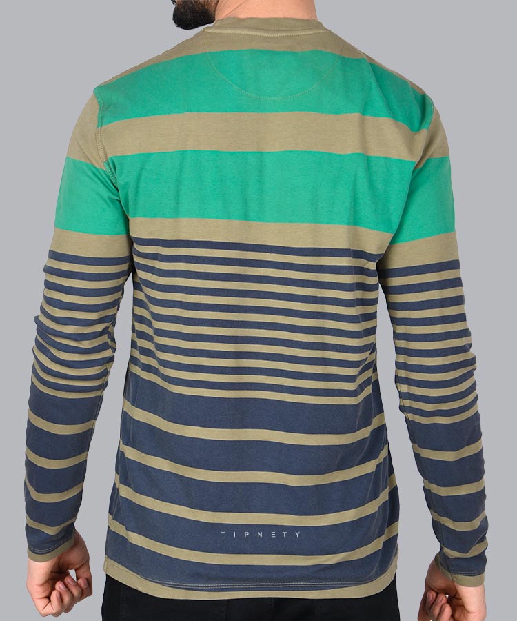                                                                                 خاکی طوسی سبز کرم پاییزه تیشرت 0909  - تصویر 9