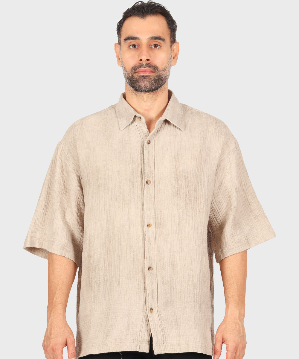                                     کرم خاکی آبی روشن سورمه ای قهوه ای مشکی لجنی پیراهن لش 2683  - تصویر 4