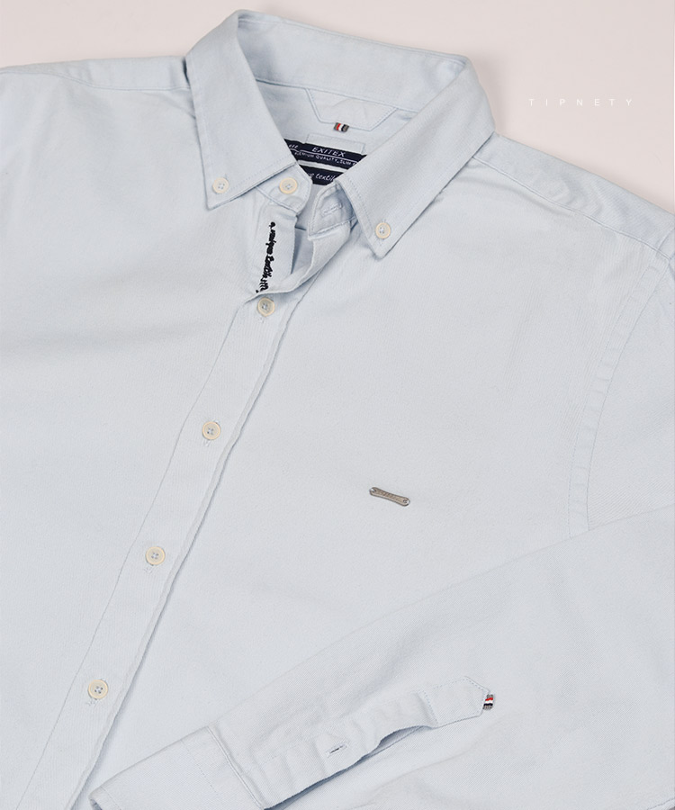 پیراهن مردانه آستین بلند کتان 5233