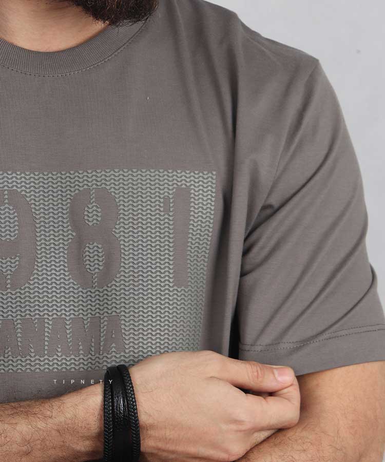                                                                                           دودی استخوانی مسی مشکی تیشرت چاپی 1372  - تصویر 7