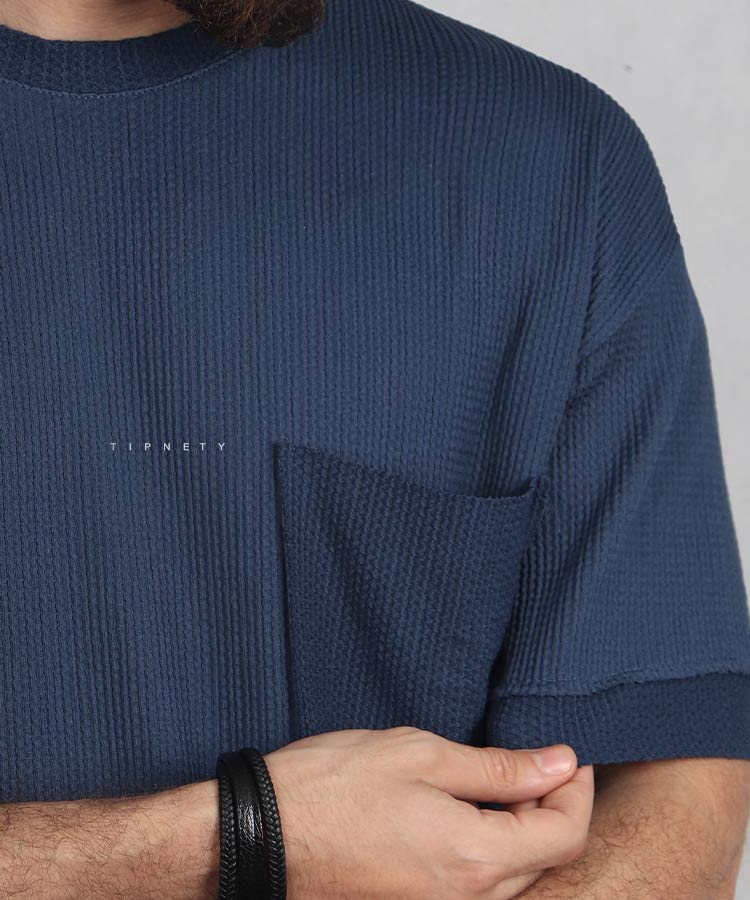                                                         سفید نفتی مشکی تیشرت لش 1748  - تصویر 4