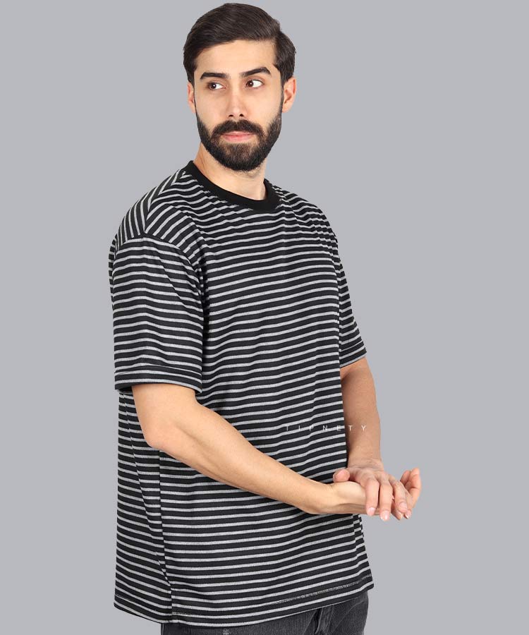                                     مشکی   تیشرت لش 1291  - تصویر 6