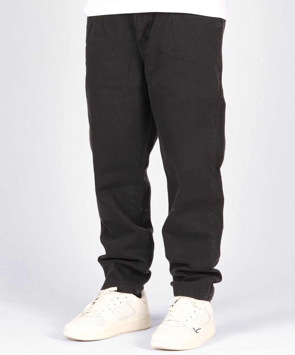             ذغالی شلوار جین بگ استایل 0850  - تصویر 3