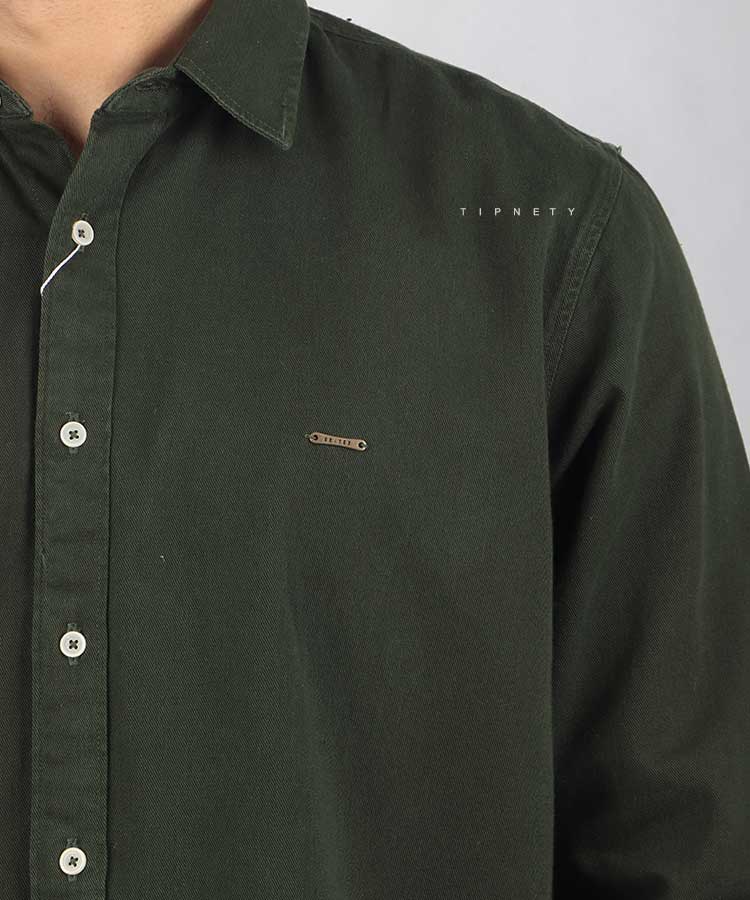                                                                                                                                                                                                                                                                                                                               پیراهن آستین بلند فیت 5220 زیتونی استخوانی صدری طوسی نفتی یشمی کرم تیره پاییزه پیراهن 5220  - تصویر 5