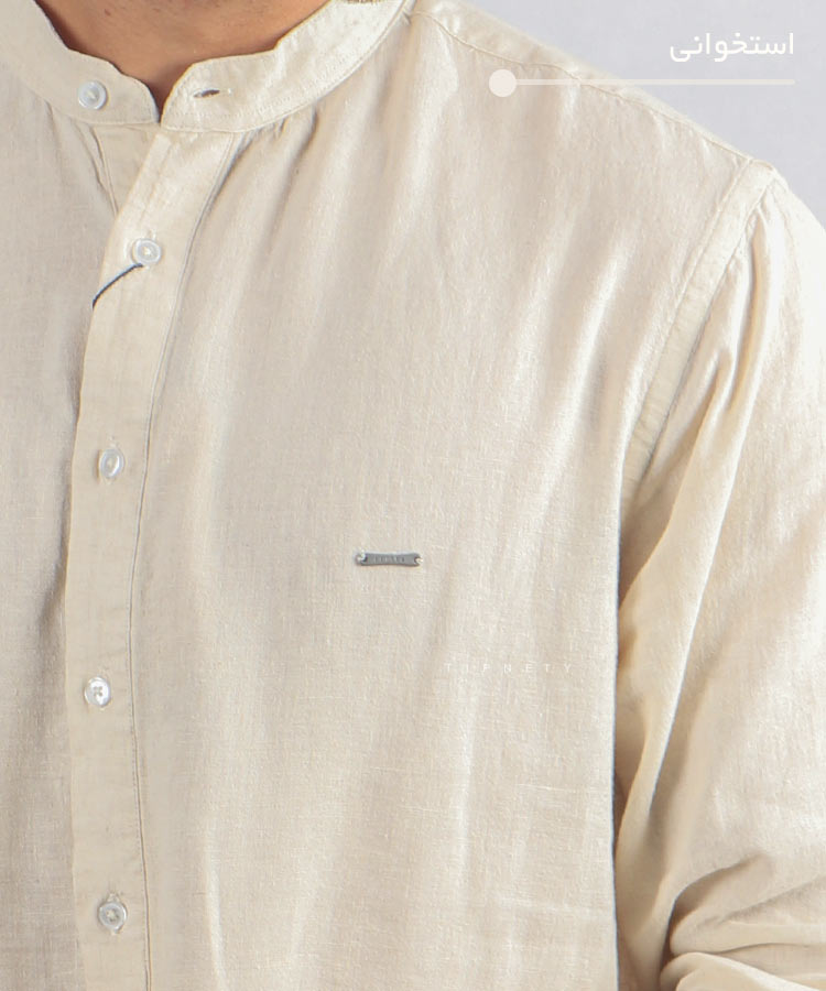                                                                                                   مشکی سورمه ای زیتونی صدری استخوانی شیری پیراهن لش 5327  - تصویر 8