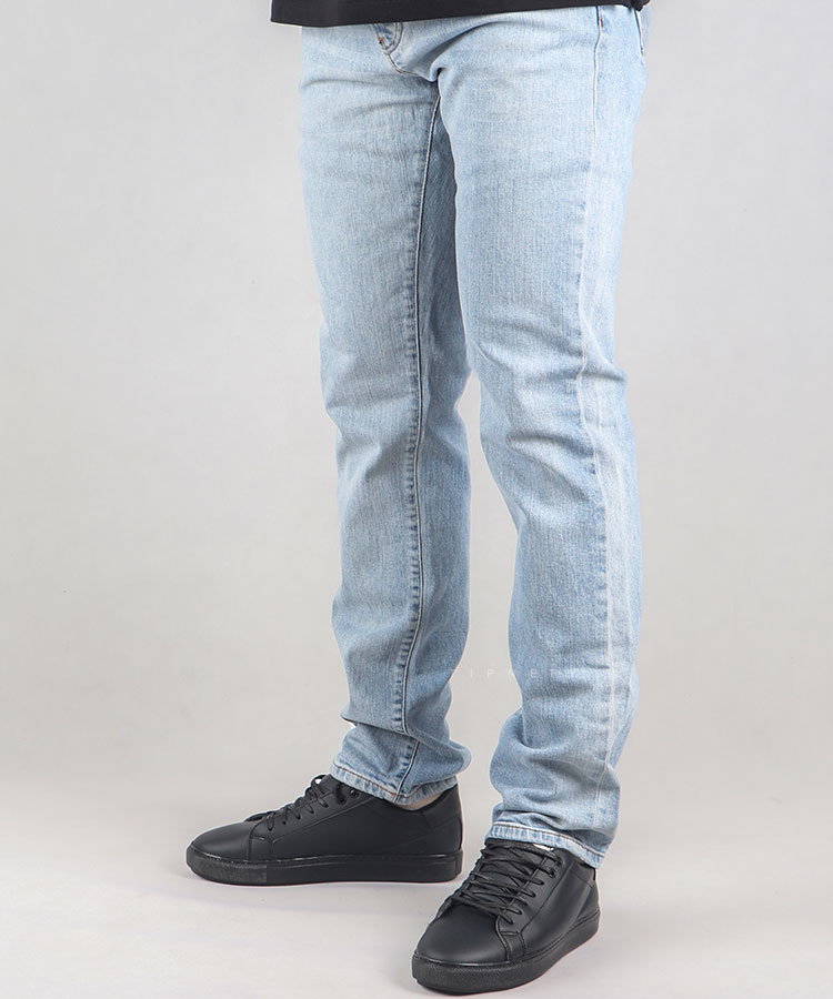 شلوار جین اسلیم مردانه آبی روشن 0108