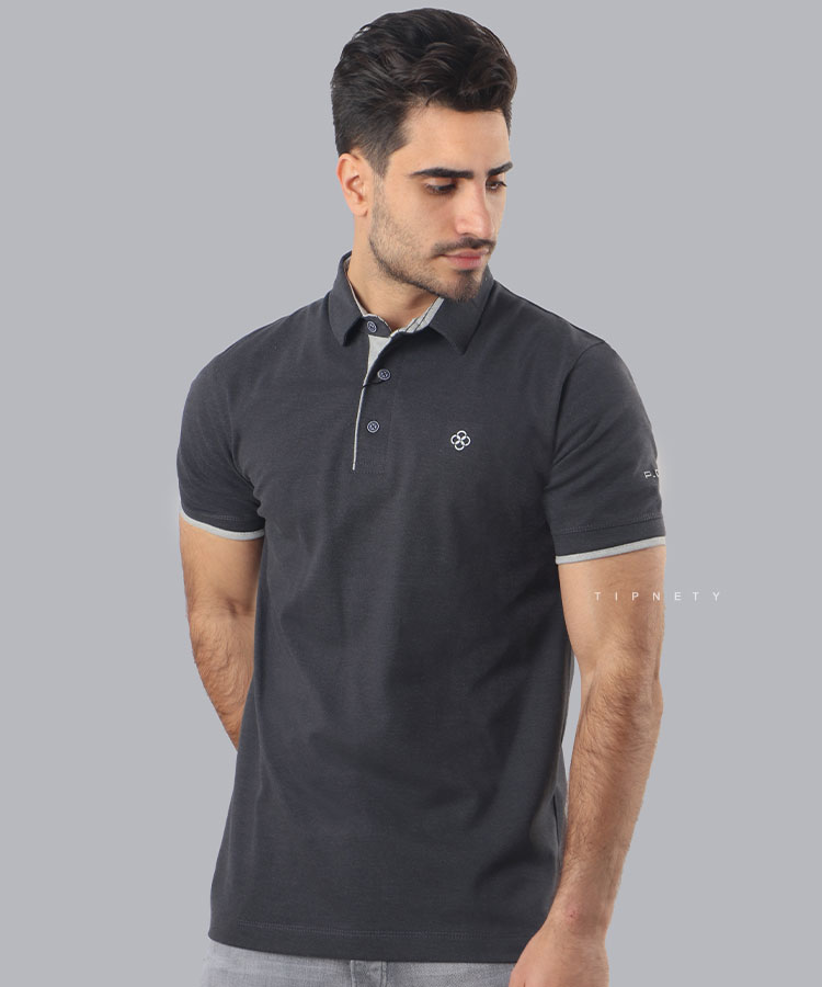 تیشرت یقه دار مردانه 6201