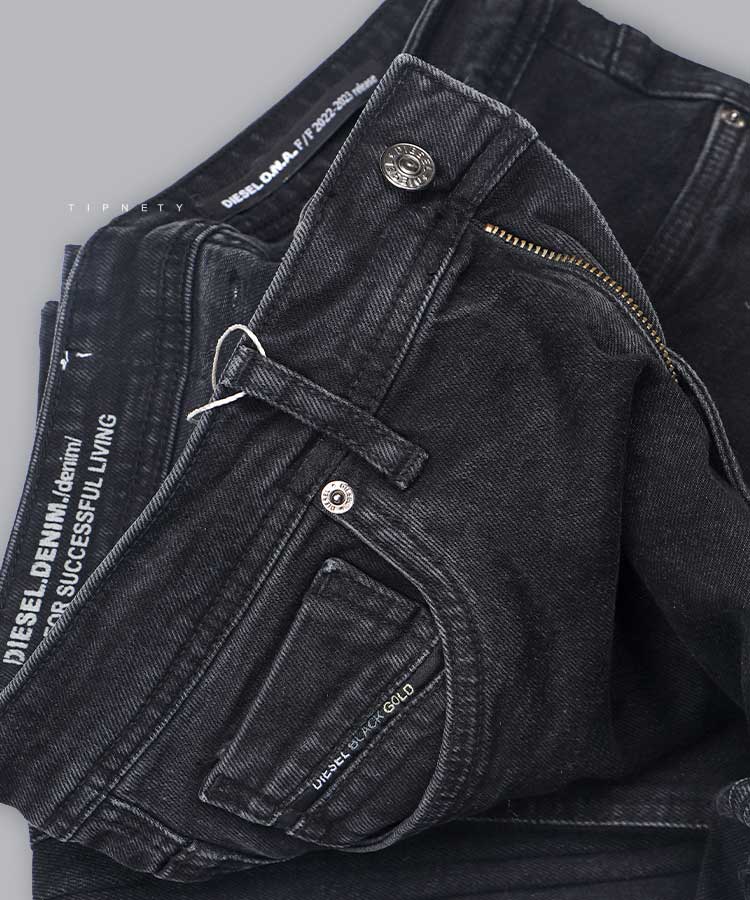                                         مشکی ذغالی دودی طوسی تیره شلوار جین رگولار 2009  - تصویر 5