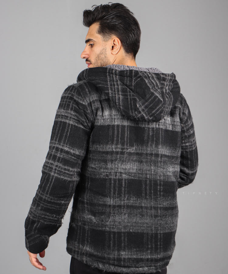                                     مشکی زمستانه کاپشن 1322  - تصویر 3