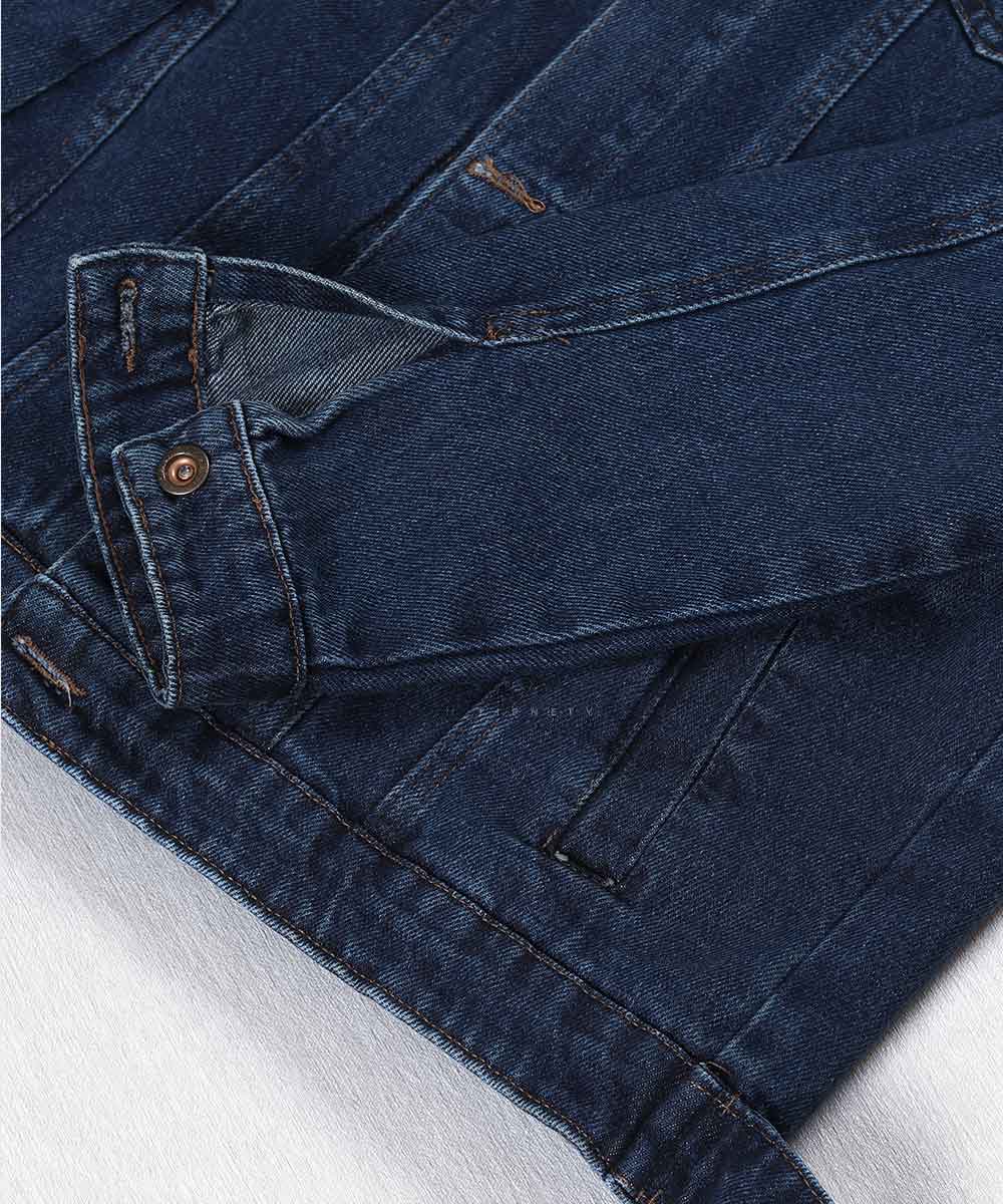                 سورمه ای زمستانه کت جین 0215  - تصویر 7