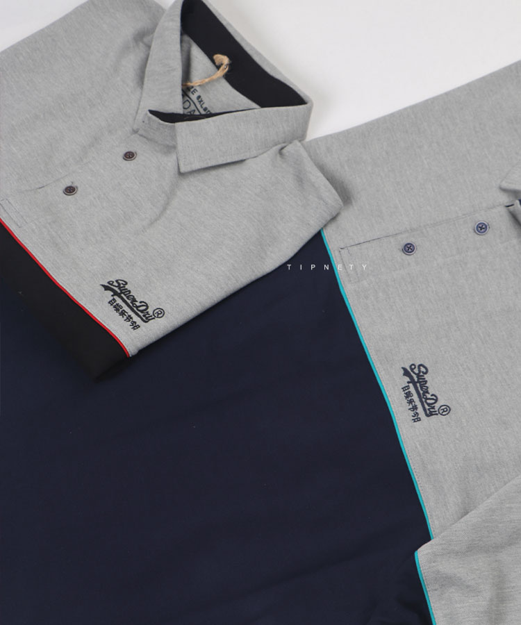 تیشرت یقه دار سایز بزرگ مردانه 5324