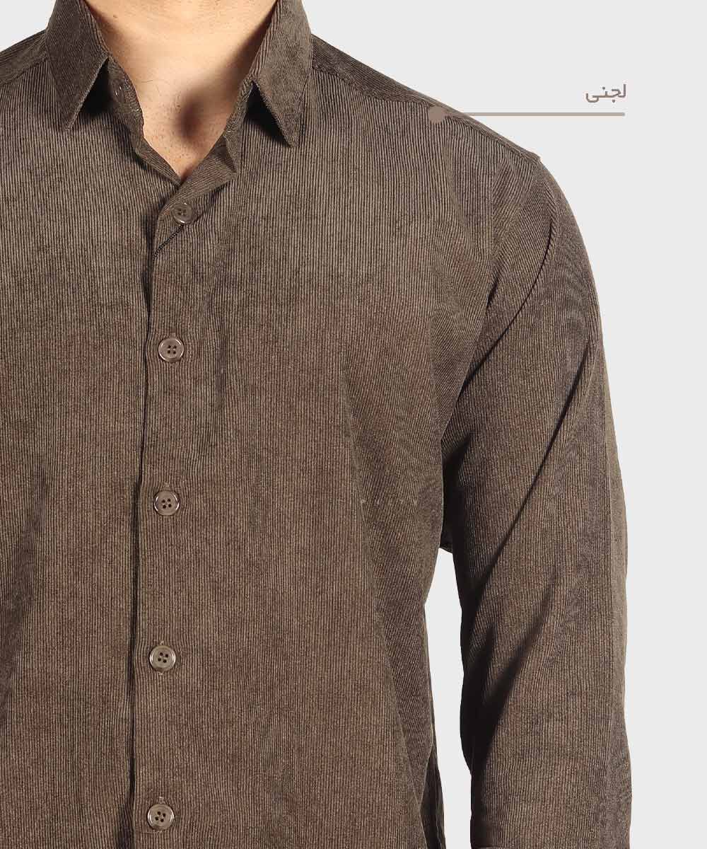               مشکی کرم طوسی لجنی قهوه ای سورمه ای پاییزه پیراهن 0414  - تصویر 6