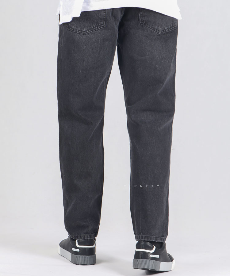                             ذغالی شلوار جین مام فیت 0151  - تصویر 6