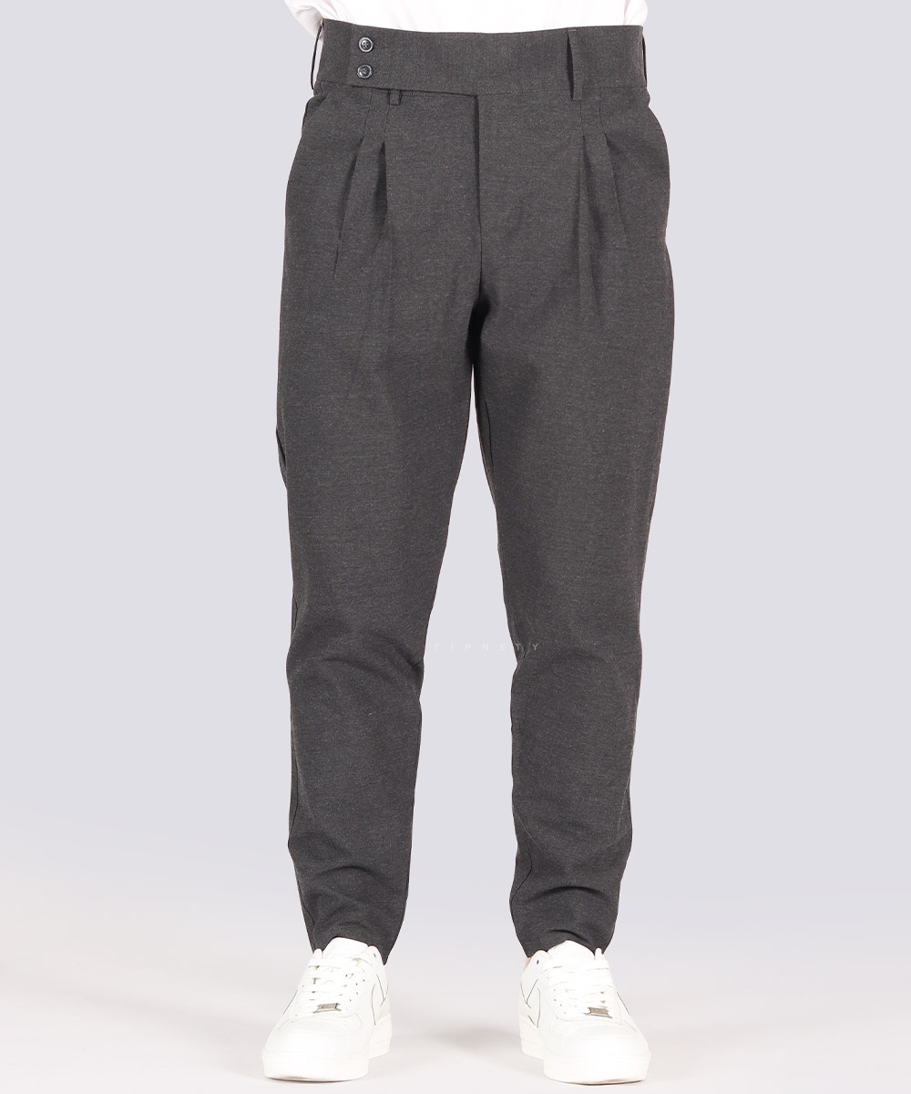         روشن       کرم مشکی سبز کرم روشن شکلاتی ذغالی شلوار پارچه ای فیت 0480  - تصویر 12