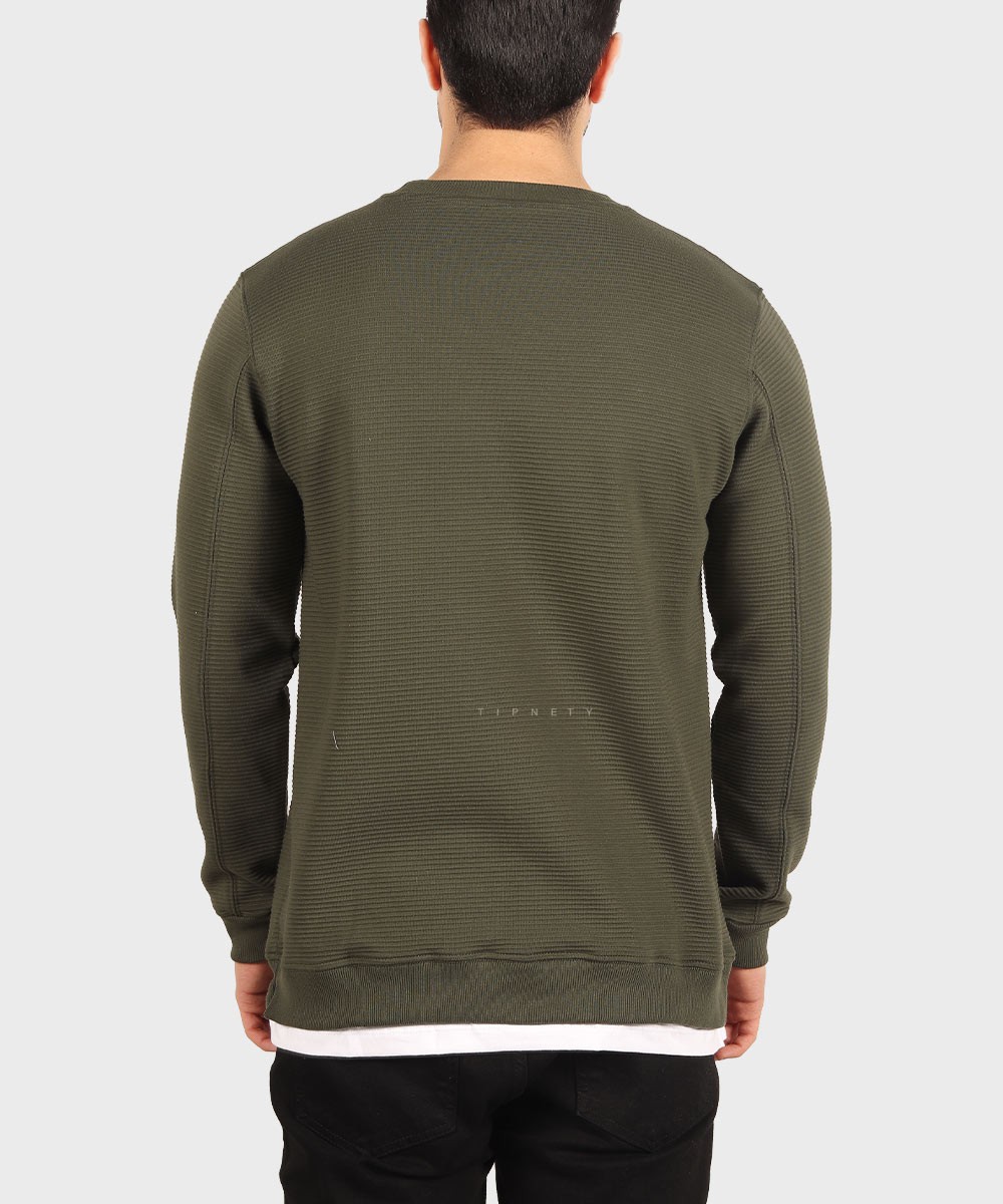                                                         لجنی سورمه ای نوک مدادی مشکی شیری کرم تیره پاییزه تیشرت 5632  - تصویر 20