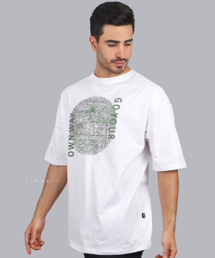                                                                       سورمه ای سفید مشکی کرم تیشرت لش 1633  - تصویر 10